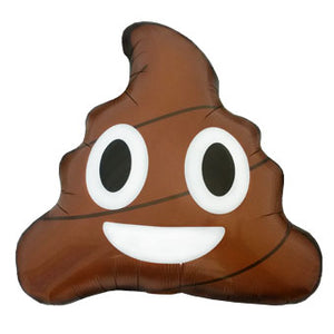 24" Poop Emoji Balloon
