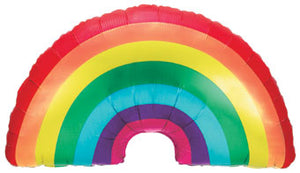 36" Large Rainbow Balloon