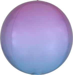 16" ORBZ OMBRE PINK & BLUE BALLOON