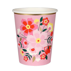 Meri Meri Bright Floral Cups