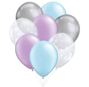 11” Let it Snow Latex Balloons (12 count)
