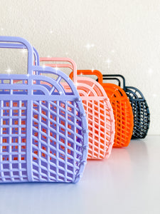Orange Plastic Jelly Bag