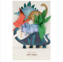 Load image into Gallery viewer, Meri Meri Dinosaur Kingdom Cake Toppers