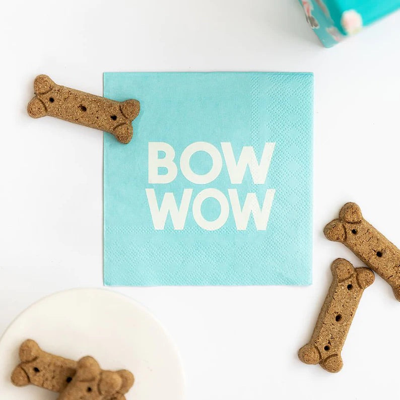 Party Animals Bow Wow Cocktail Napkins