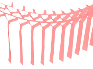 Light Pink Tissue Streamer Garland