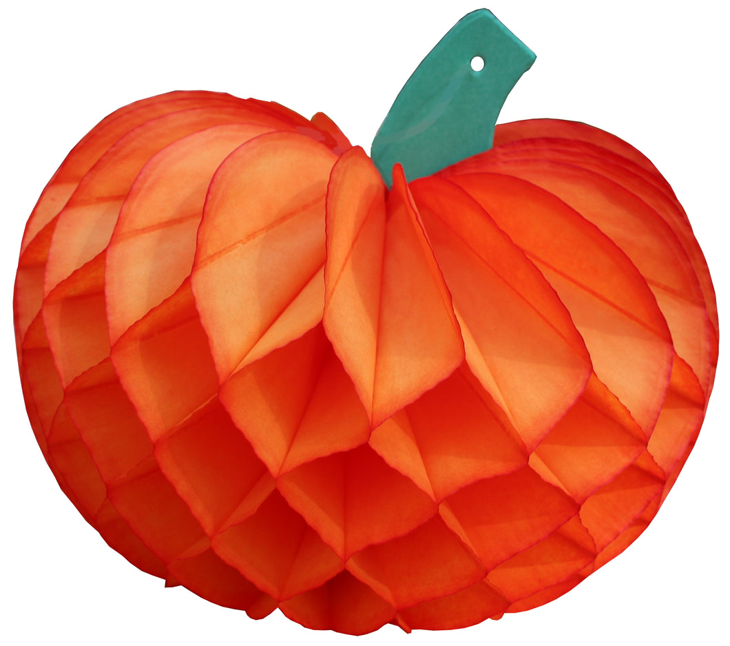 Orange Honeycomb Pumpkin