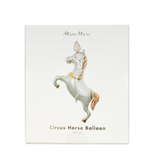 Load image into Gallery viewer, Meri Meri Circus Stallion Foil Balloon